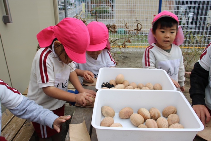 生目幼稚園木育支援活動