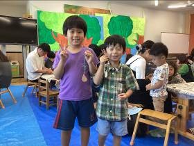 加江田保育園木育支援活動の様子