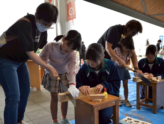 都城地区木材青壮年会木育活動支援