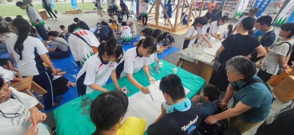 都城地区木材青壮年会木育活動支援